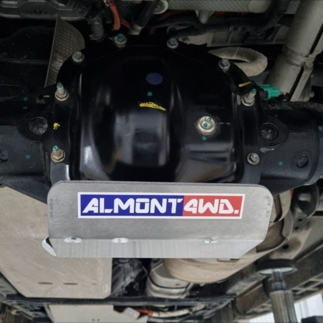 Almont4WD - Hinteres  Diff-Unterfahrschutz - Ford Ranger PY Diesel + HYBRID (ab 2025+)