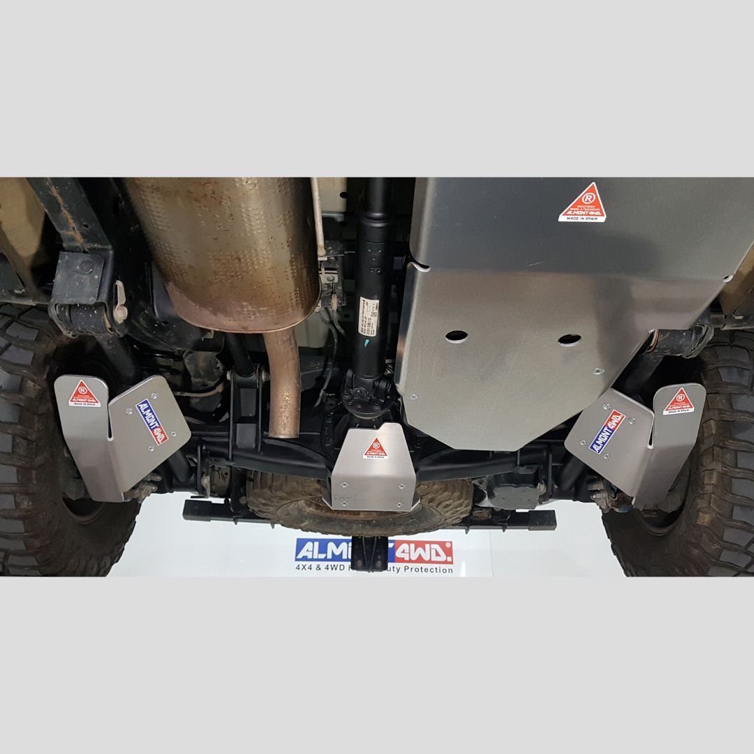 Almont4WD - Stoßdämpfer (Heck) Unterfahrschutz - Ford Ranger Raptor (ab 2019+) - GPC-Offroad