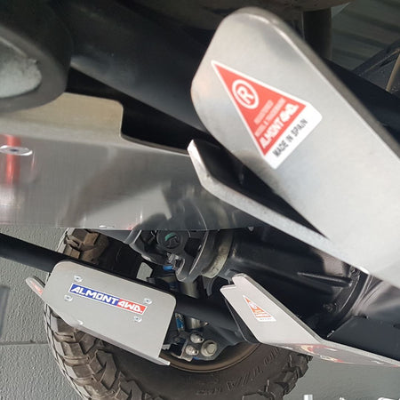 Almont4WD - Stoßdämpfer (Heck) Unterfahrschutz - Ford Ranger Raptor (ab 2019+) - GPC-Offroad