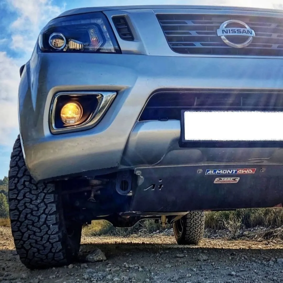 Almont4WD -  Kühler Unterfahrschutz - Nissan Navara D40,D23 & Pathfinder R51