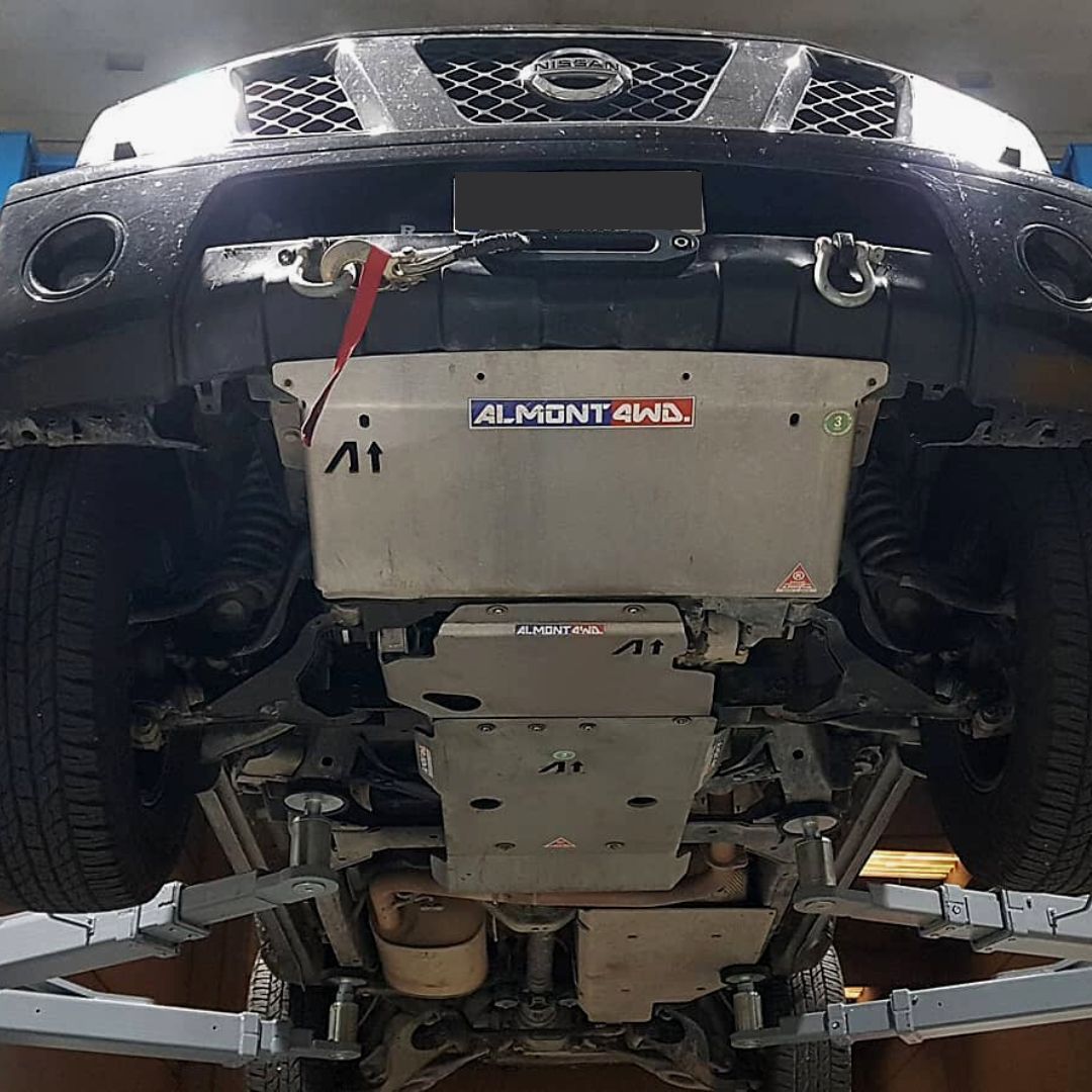 Almont4WD -  Motor Unterfahrschutz - Nissan Navara D40,D23 & Pathfinder R51 (2.3L & 2.5L Motor)