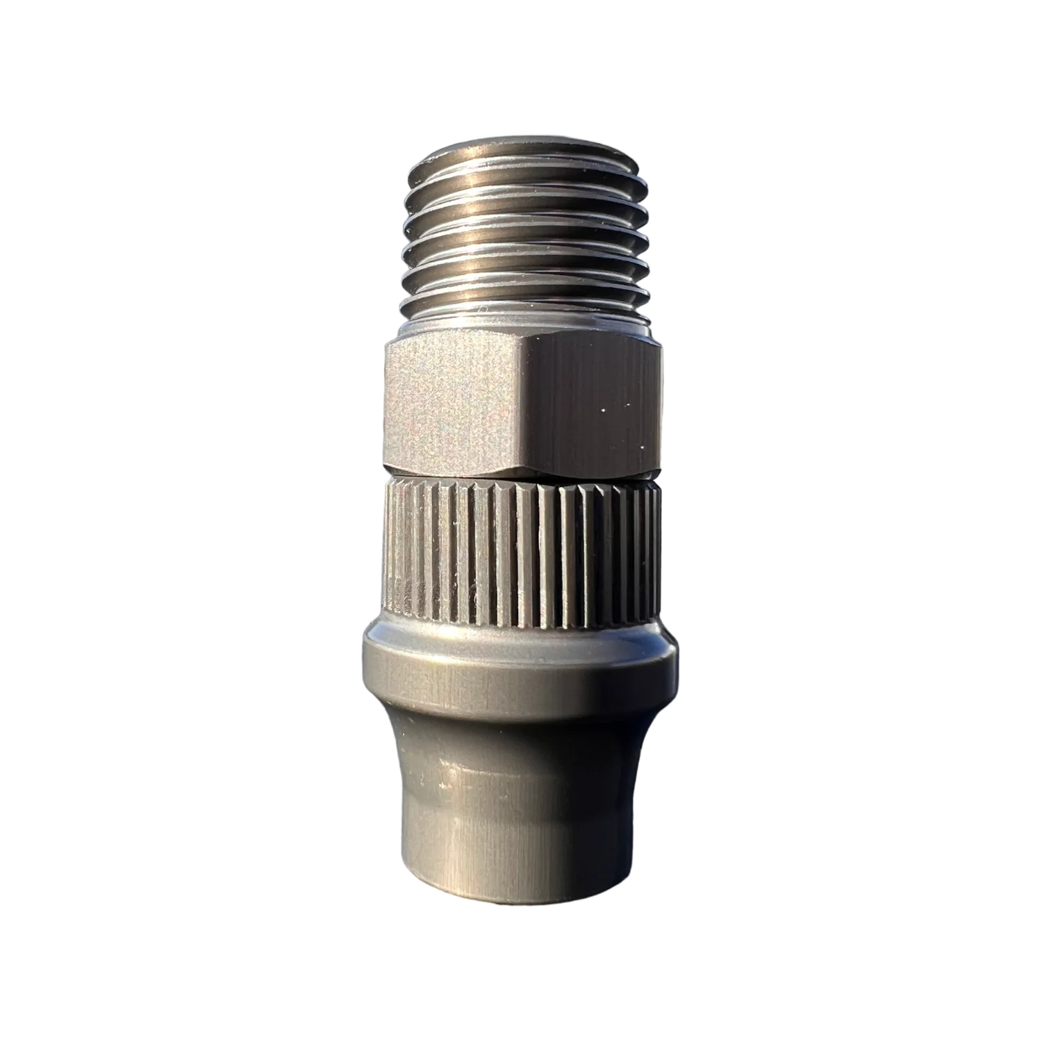 APEX - CRS Schlauchende Fitting - 3/8" ID auf 1/4“ NPT - Mit Schraubanschluss - GPC-Offroad