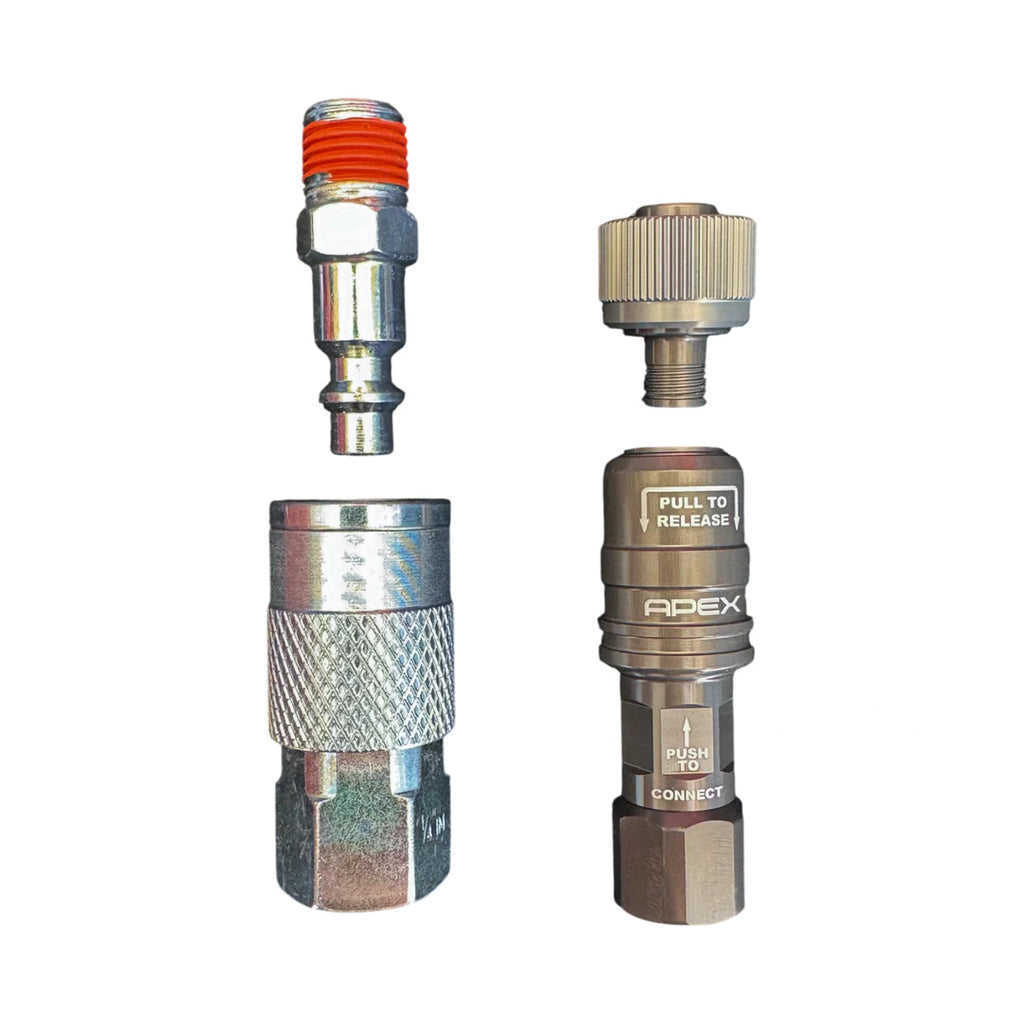 APEX - Compact Quick Coupler to APEX Male Swivel