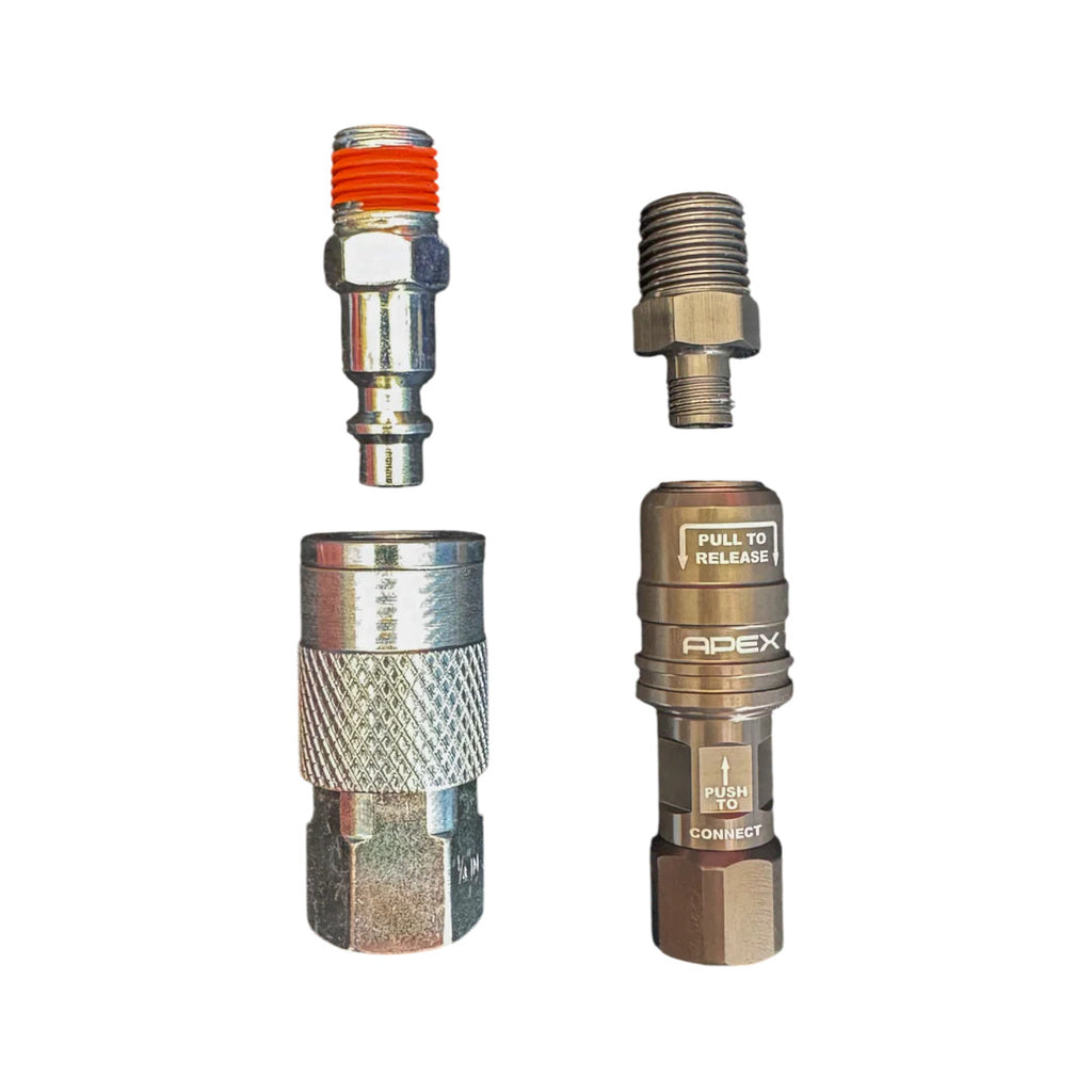 APEX - Compact Quick Coupler to 1/4 NPT