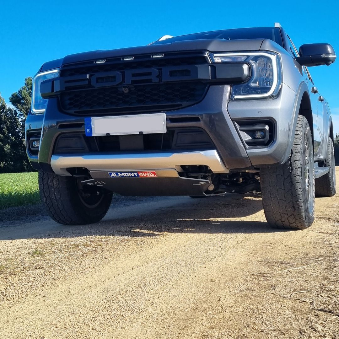 Almont4WD - Kühler- u. Motor- Unterfahrschutz - Ford Ranger PY HYBRID (ab 2025+)