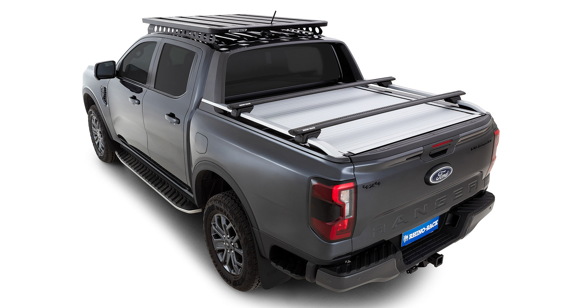 Ford Ranger & Raptor (ab 2023-) RHINO-RACK™ Vortex Querträger für Ladeflächen-Reling inkl. RX100