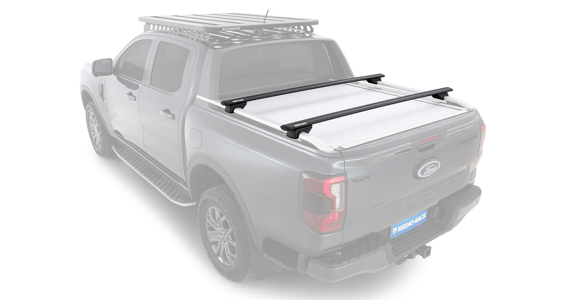 Ford Ranger & Raptor (ab 2023-) RHINO-RACK™ Vortex Querträger für Ladeflächen-Reling inkl. RX100