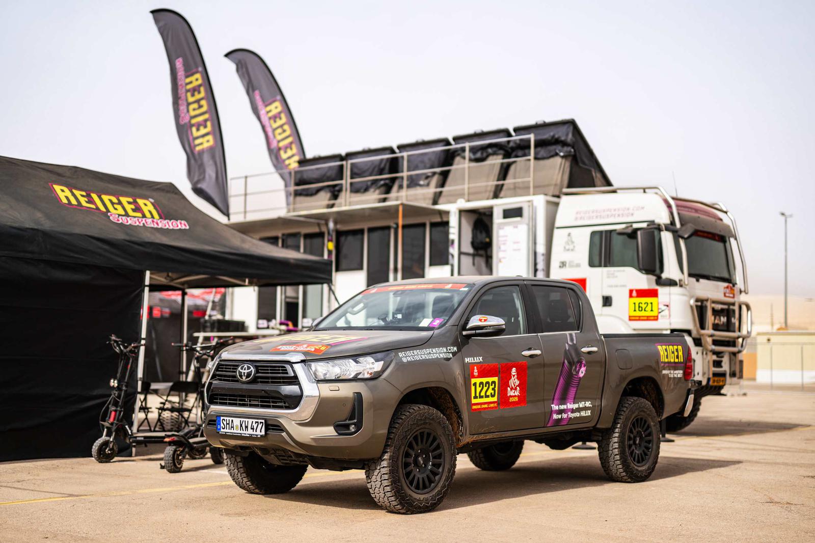 Reiger Fahrwerk MT-RC 2.5 - Toyota Hilux REVO (2015-2025) - Performance Höherlegungsfahrwerk
