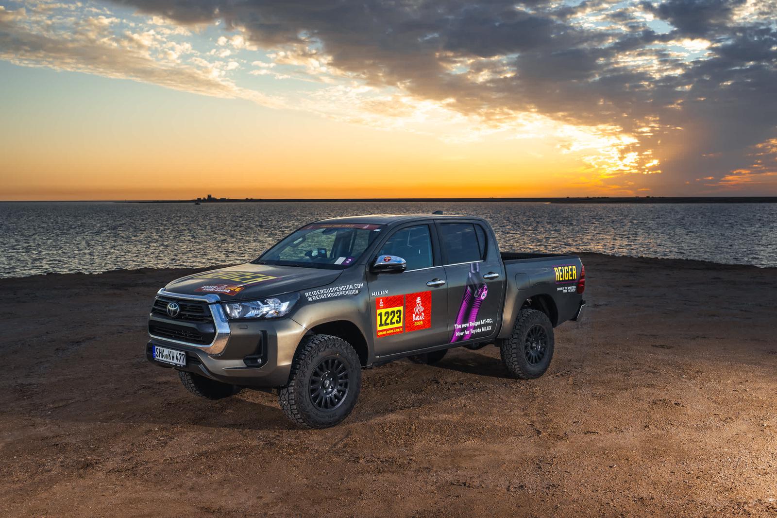 Reiger Fahrwerk MT-RC 2.5 - Toyota Hilux REVO (2015-2025) - Performance Höherlegungsfahrwerk