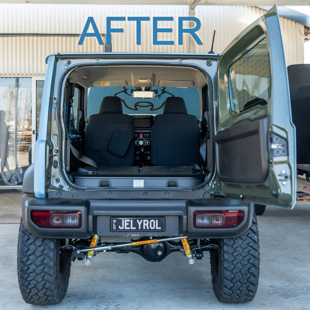 Heckklappen-Strebe Verlängerung für Susuki Jimny JB74 - Pirate CAMP CO.