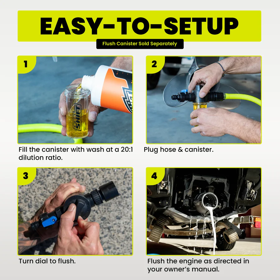SALT SHIFT - Marine Engine Flush (Motorreiniger für Bootsmotoren)