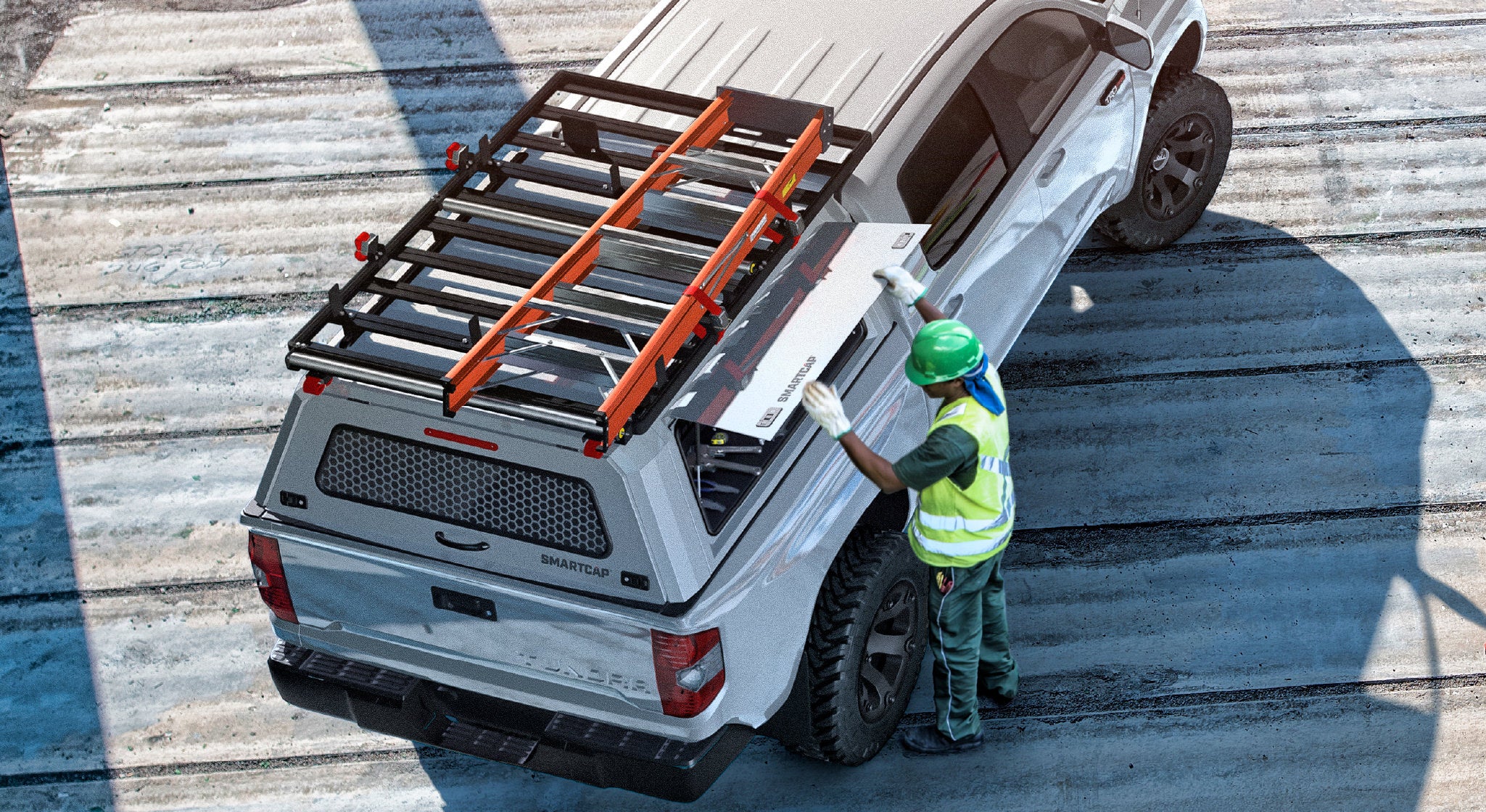 RSI EVO Commercial Edelstahl Hardtop - Ford Ranger DoKa (P703 ab 2023-) - GPC-Offroad