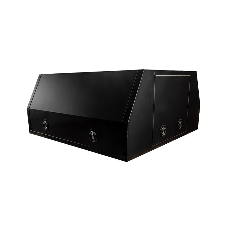 TUS-Offroad - TUS Offroad Tradie Series 2100mm, 3-Klappen,  abnehmbares Canopy - Schwarz