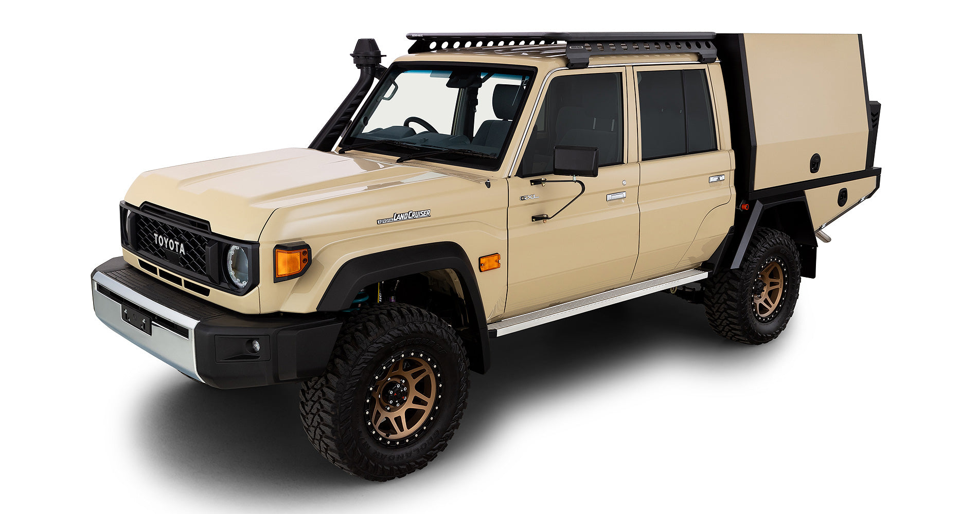 Toyota Land Cruiser J79 - Rhino Rack Pioneer 6 Plattform 1500x1380mm inkl. Backbone - GPC-Offroad