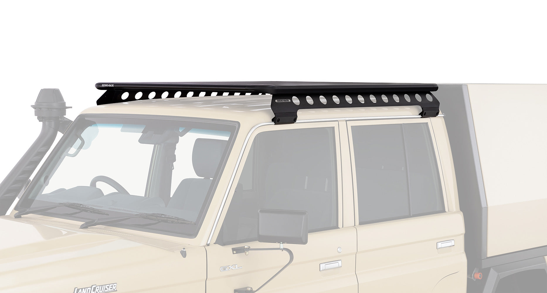 Toyota Land Cruiser J79 - Rhino Rack Pioneer 6 Plattform 1500x1380mm inkl. Backbone