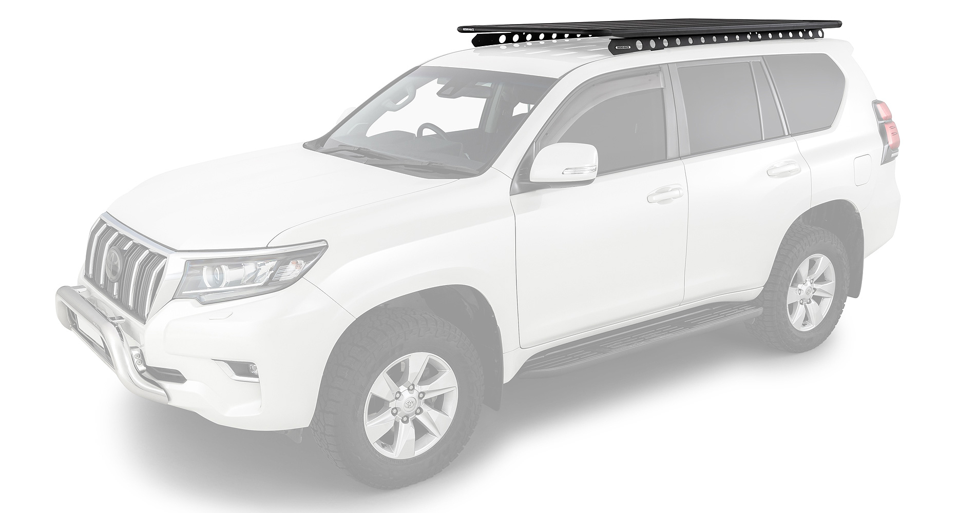 Toyota Landcruiser J150 (Prado) RHINO-RACK™ PIONEER 6 Plattform 2100x1240 + BACKBONE - GPC-Offroad