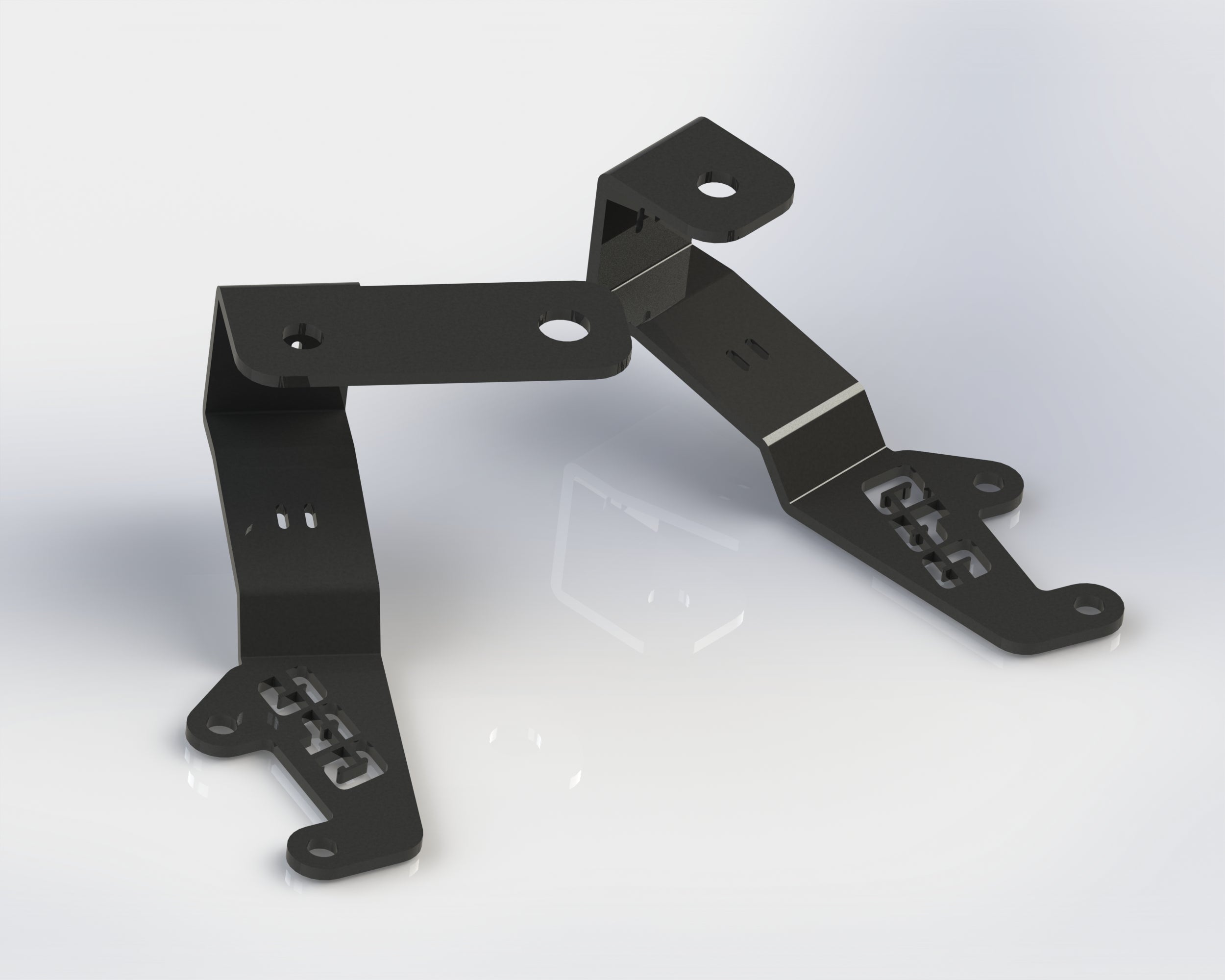 Hood bracket for LED spots - ISUZU Dmax (2012-2020)