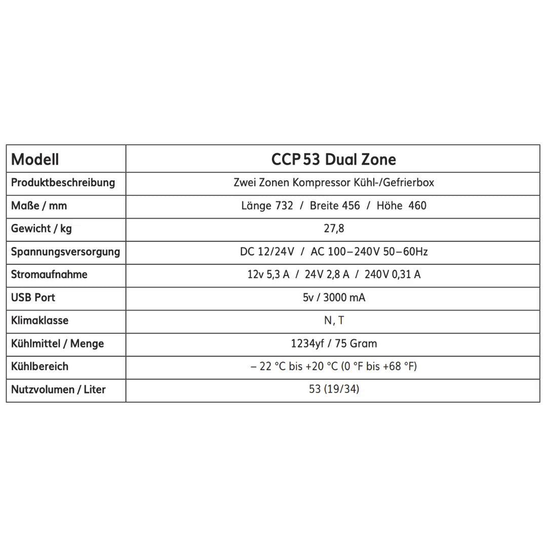 MyCOOLMAN "The Explorer" dual-zone Kühlbox 53L 12V/24V/220V