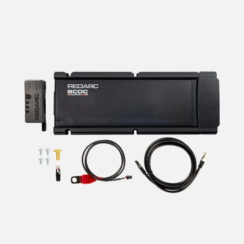 REDARC BCDC Alpha R 100A 12V DC Battery Charger + Smart Monitor