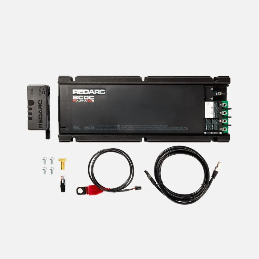 REDARC BCDC Alpha R 100A 12V DC Battery Charger + Smart Monitor