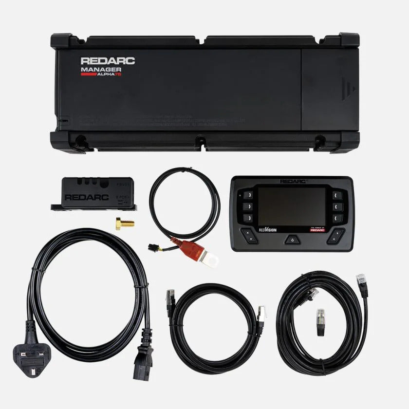 REDARC Manager ALPHA75 incl. Redvision Display - BMS12075-EU