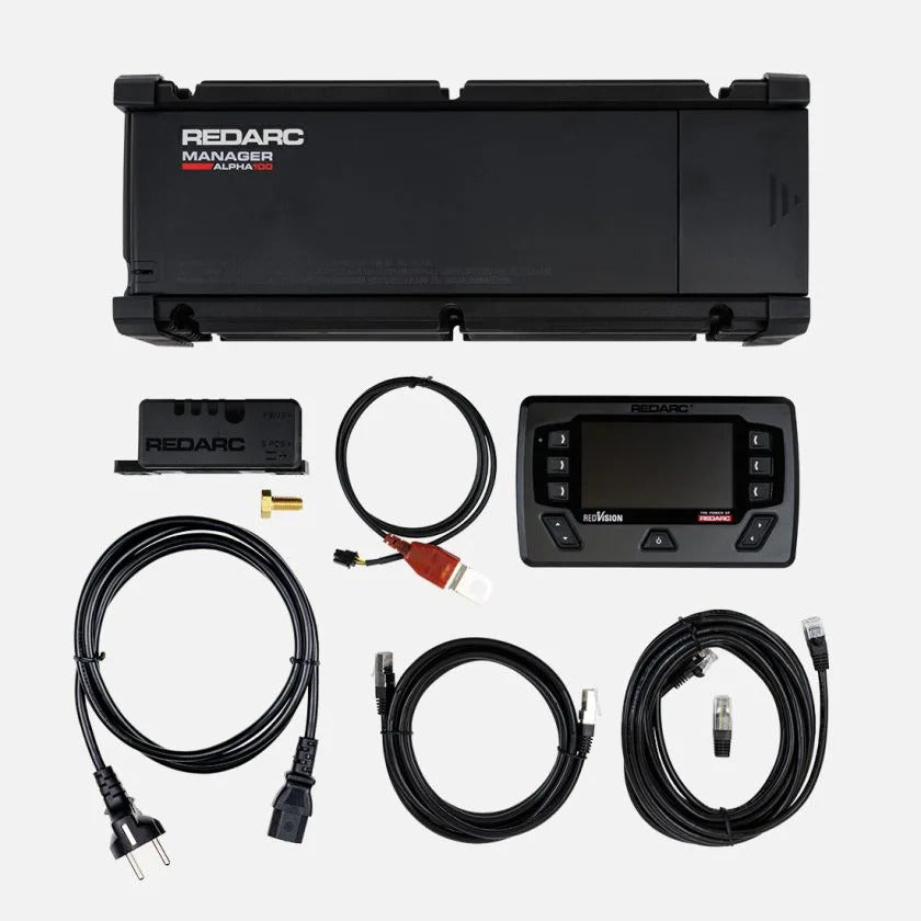 REDARC Manager ALPHA100 incl. Redvision Display - BMS12100-EU
