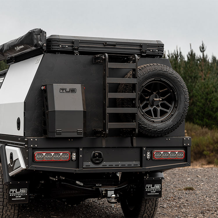 TUS-Offroad - DR2 Leiter, verstellbar, nur für 1650mm Canopy