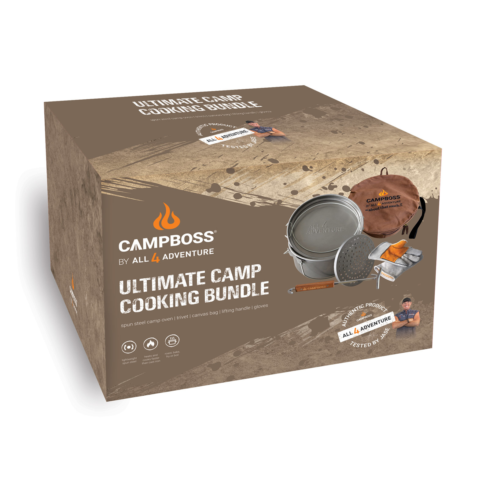 All 4 Adventure CampBoss Cooking Bundle