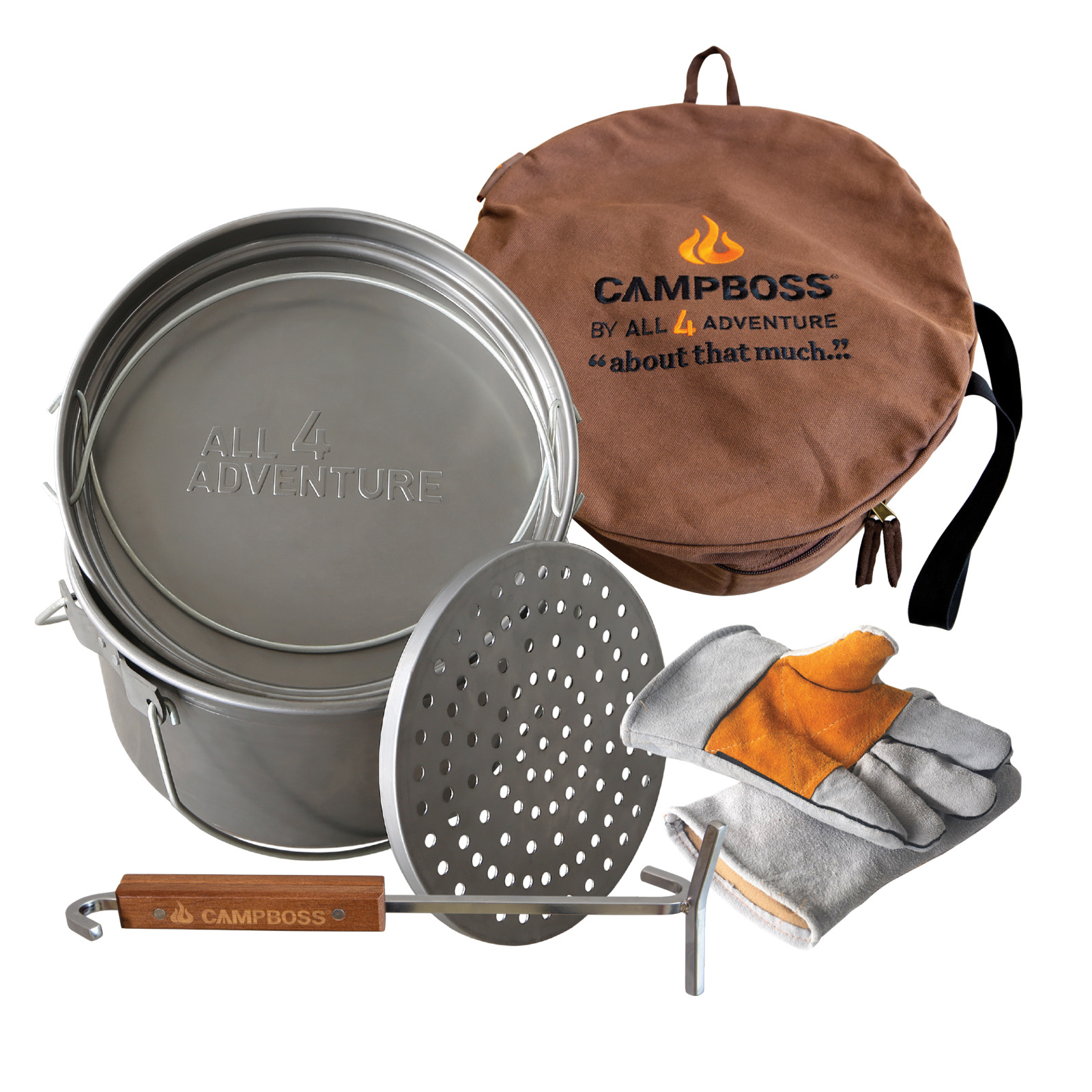 All 4 Adventure CampBoss Cooking Bundle