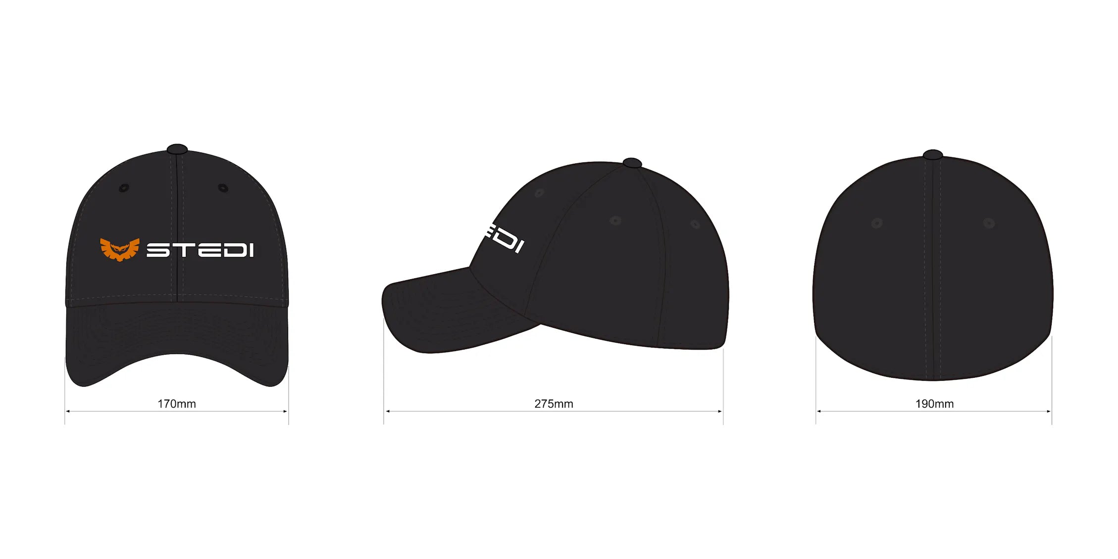 STEDI Fitted Baseball Cap (L/XL) - GPC-Offroad