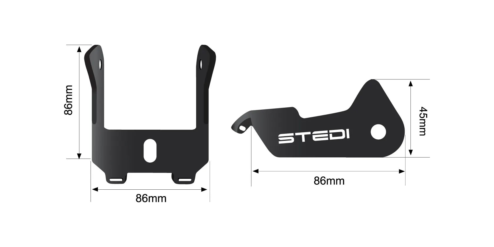 STEDI Dachplattform Halter für Type-X Evo Mini 4" - GPC-Offroad