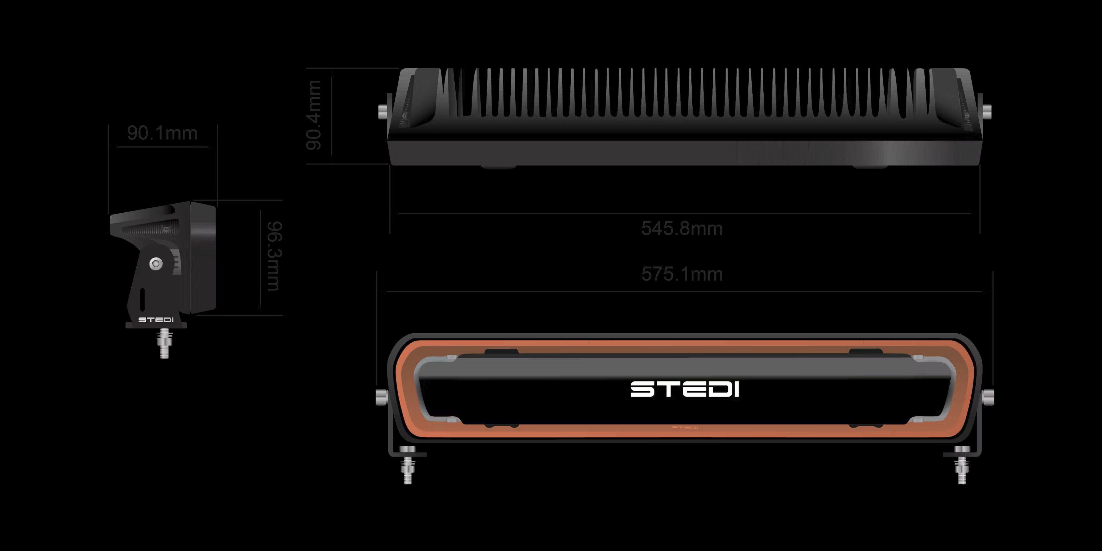 STEDI EVO Light Bar 22 Zoll