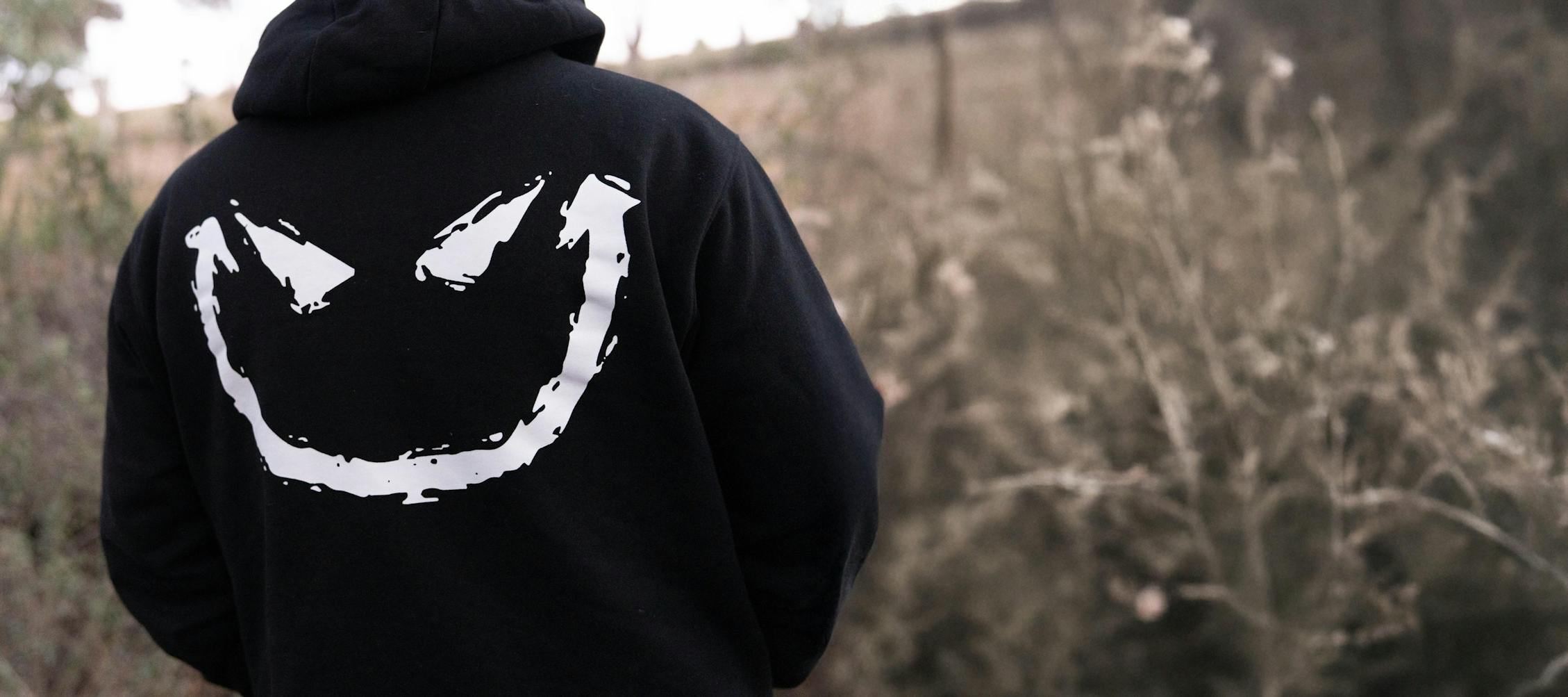 STEDI Classic Hoodie Signature Black (Smiley) - GPC-Offroad