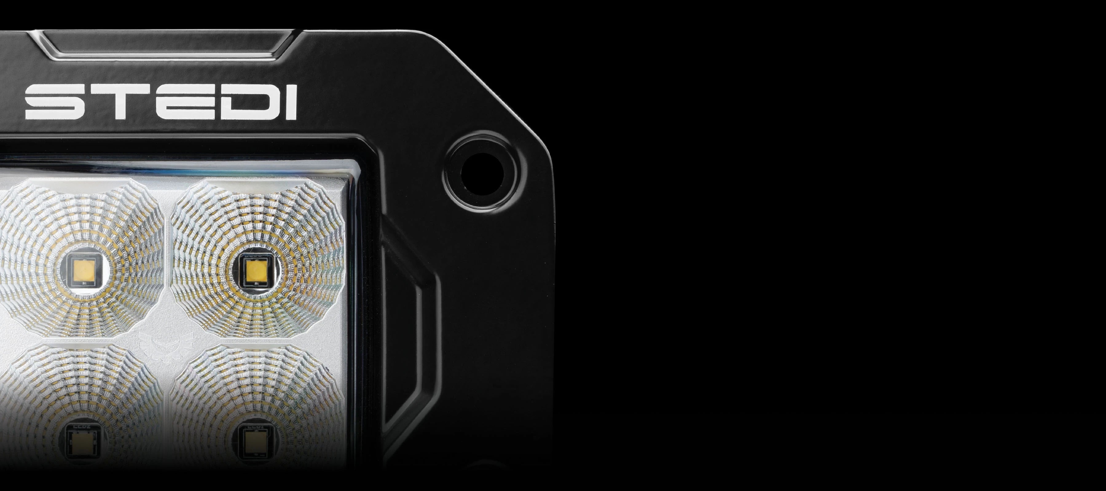 STEDI G4 Black FLUSH Work LED - GPC-Offroad