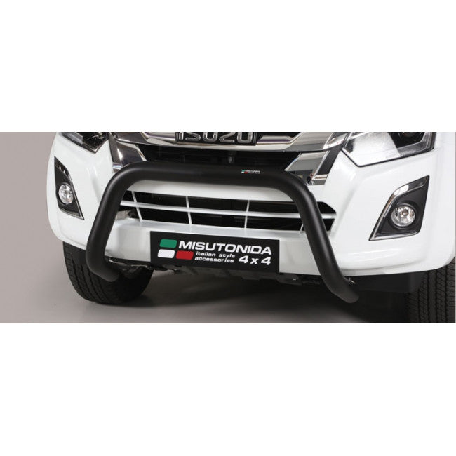 Isuzu D-Max Frontschutzbügel Schwarz Edelstahl 76mm (ab 2017-2019)