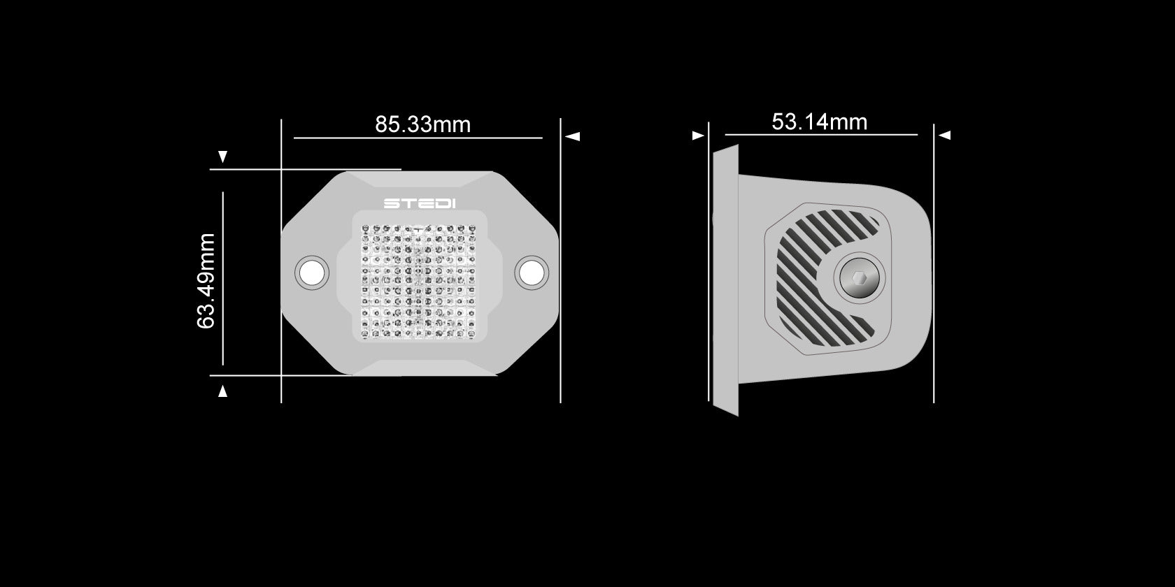 STEDI G1 Marine FLUSH Work LED