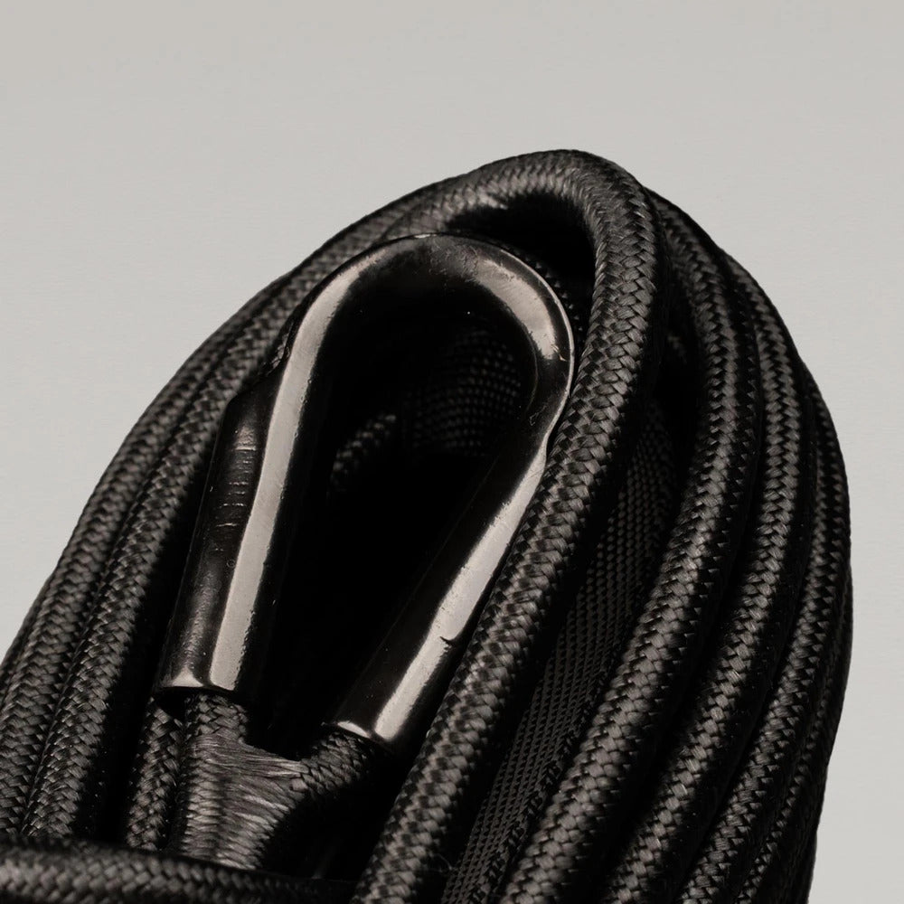 Runva Armortech 35m x 10mm Synthetic Rope BLACK