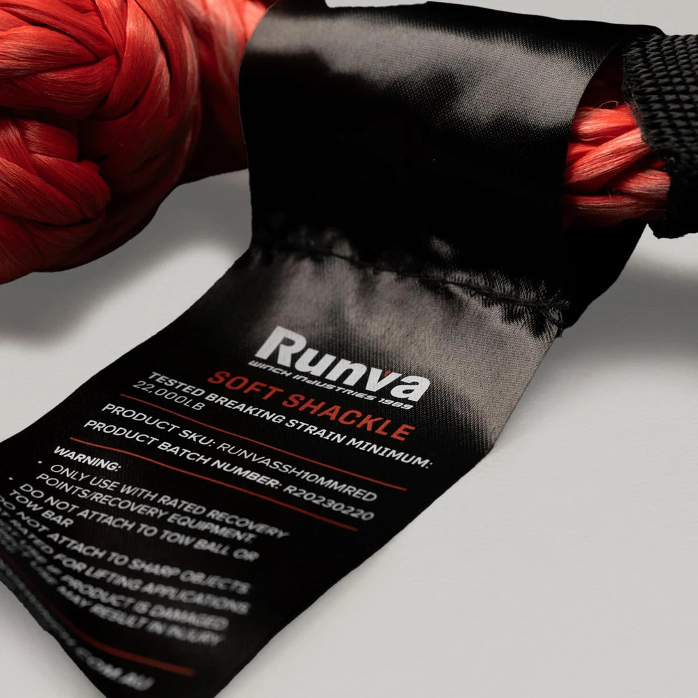 Runva - Soft Shackle - Rot - GPC-Offroad