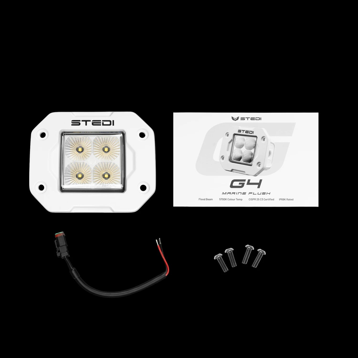 STEDI G4 Marine FLUSH Work Light
