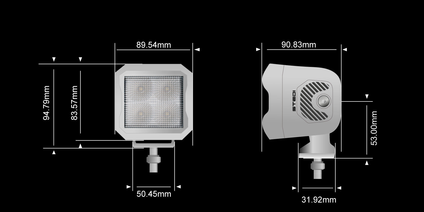 STEDI G4 Marine - Ultra Flood - Work Light