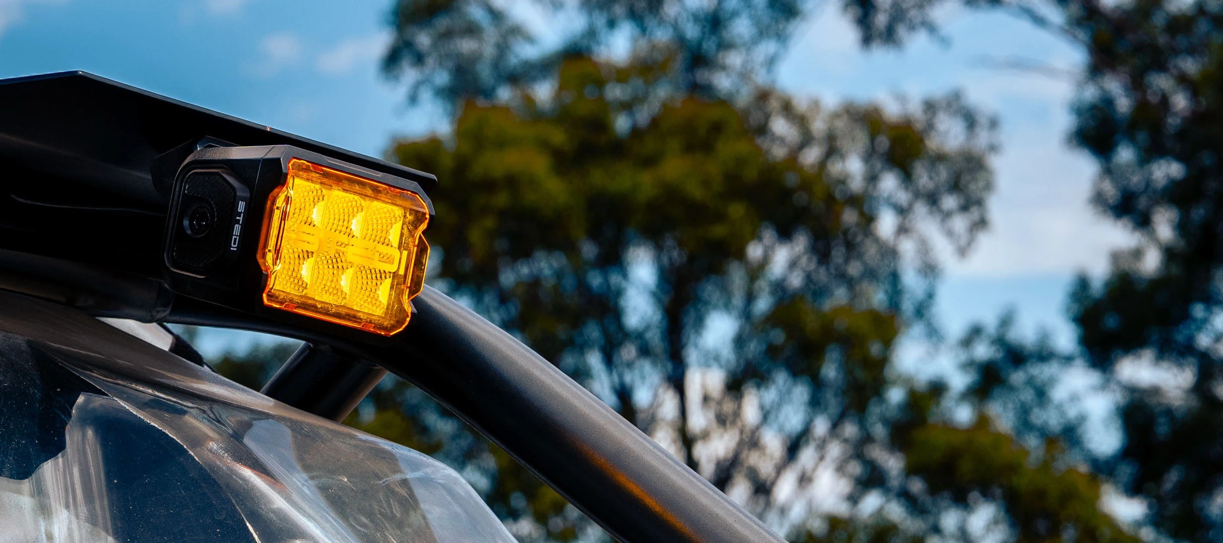 STEDI G6 Black HYPER FLOOD Work LED - GPC-Offroad