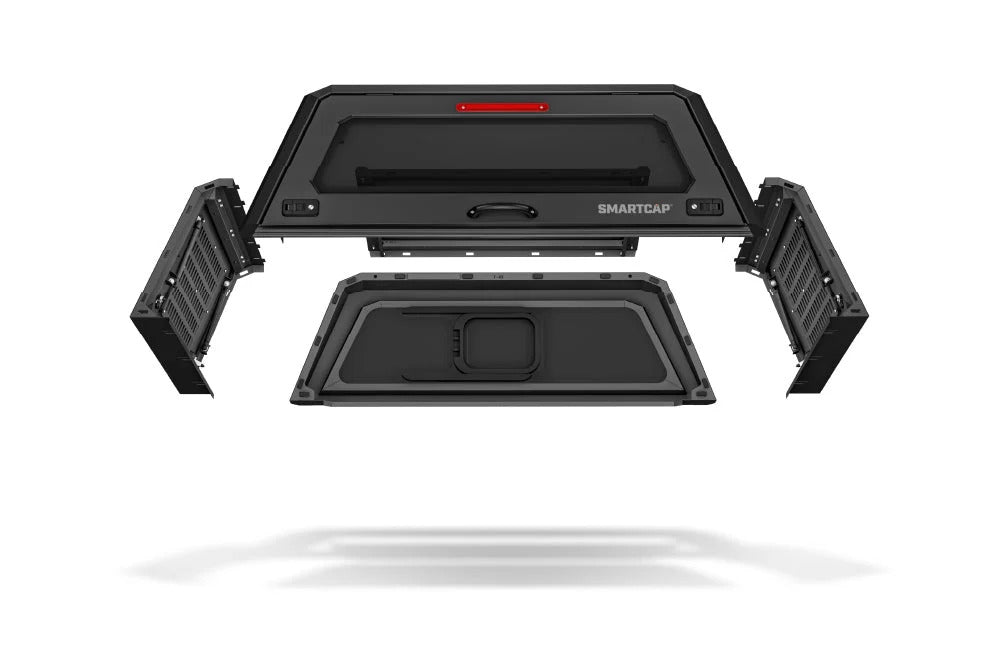 RSI EVO Adventure Edelstahl Hardtop - Toyota Hilux DoKa (2026+) - Schwarz Matt