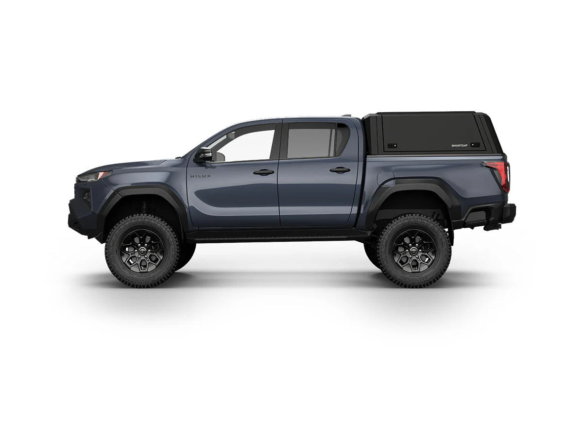 RSI EVO Adventure Edelstahl Hardtop - Toyota Hilux DoKa (2026+) - Schwarz Matt