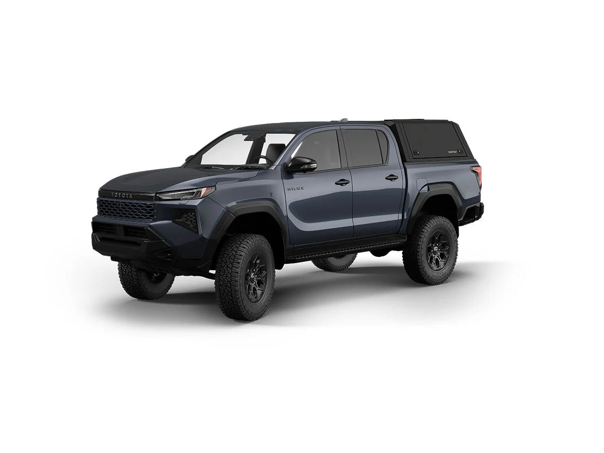 RSI EVO Adventure Edelstahl Hardtop - Toyota Hilux DoKa (2026+) - Schwarz Matt