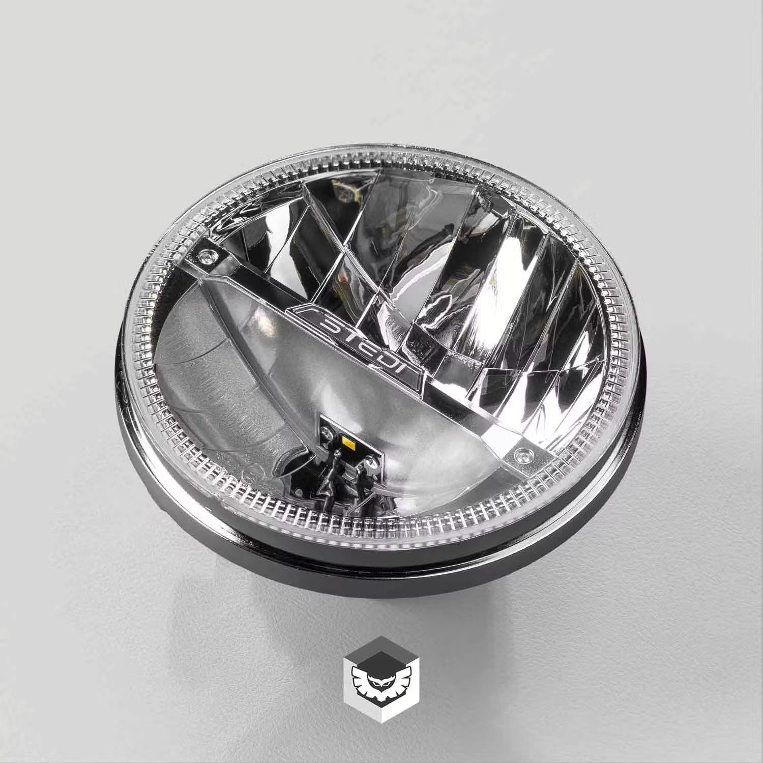 STEDI 7Inch Homage LED Headlight - Chrome (5700K) 