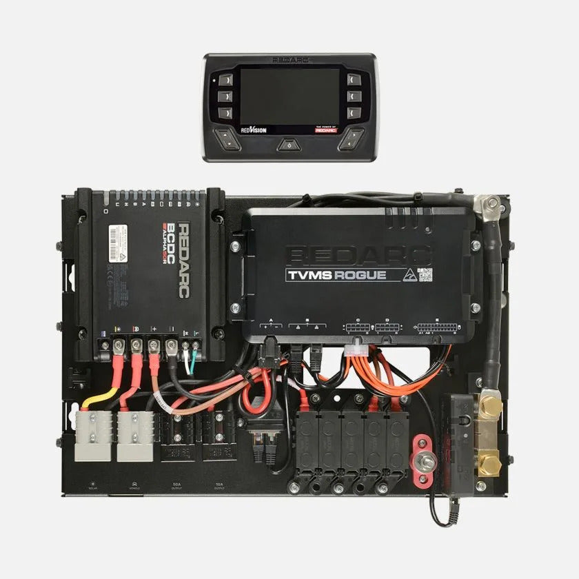REDARC - Redworks - Pioneer 50 - Einbaufertiges Doppelbatterie System