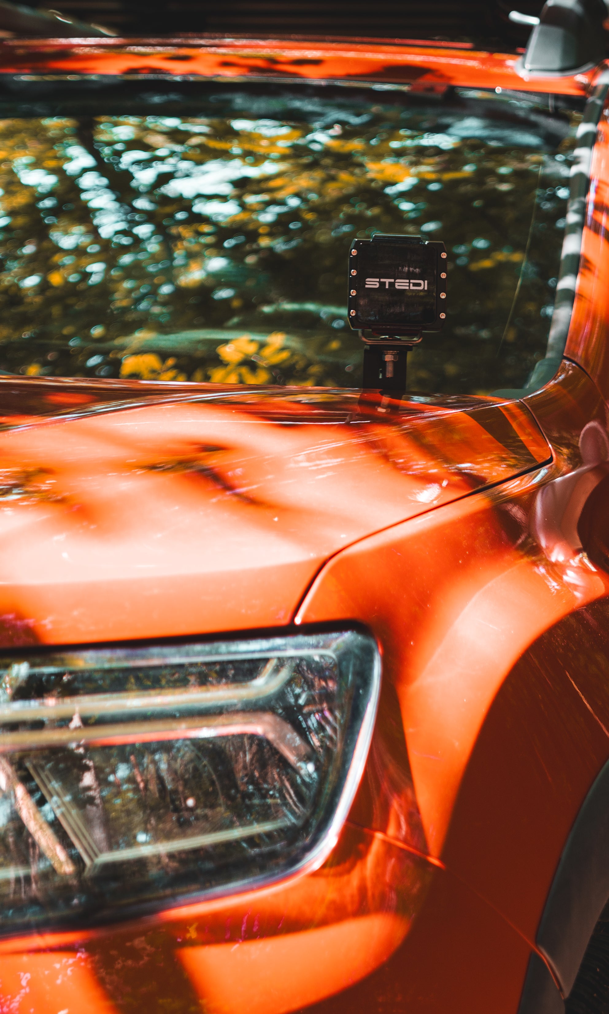 GPC Motorhaubenhalter für LED Spots - Dacia Duster (ab 2018-)