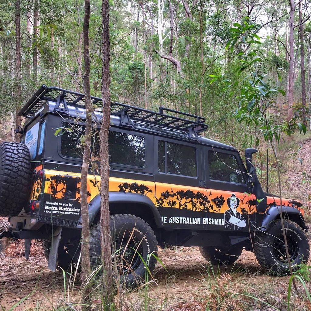 Kut Snake Kotflügelverbreiterung Landrover Defender - 95 mm Breite