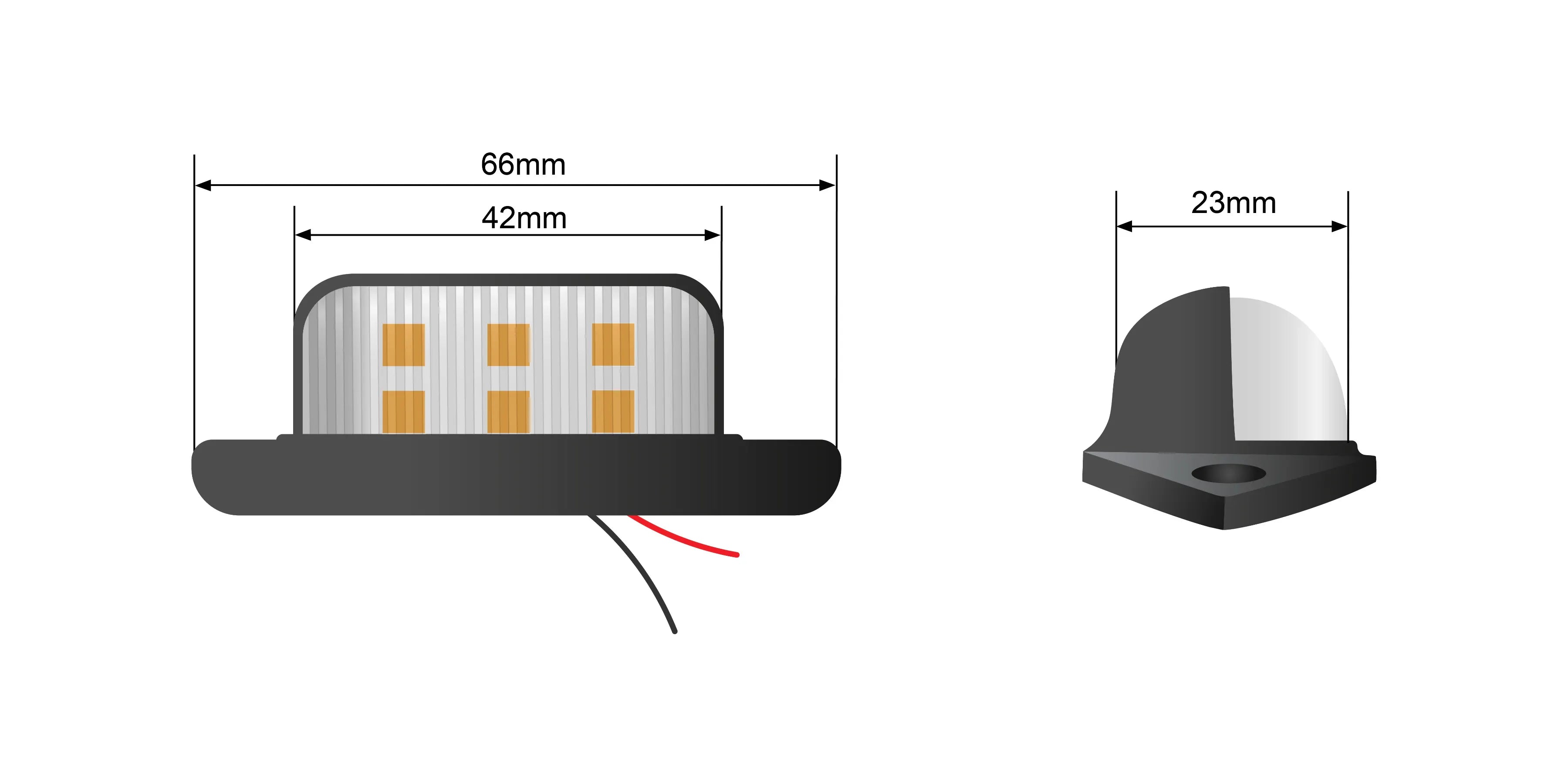 Kennzeichenbeleuchtung | 12V TRUCK universal