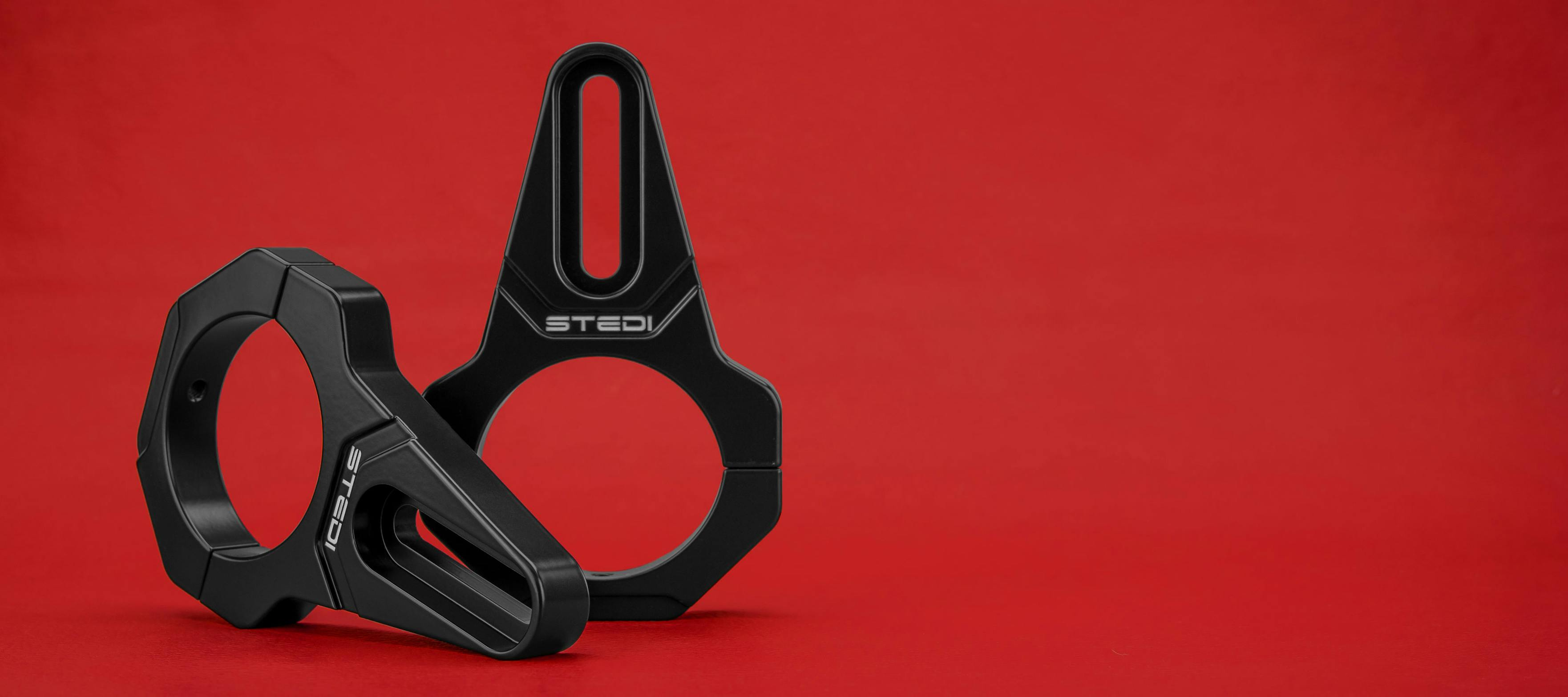STEDI VICE CLAMP Rohrklemme Montagehalterungen (große Größen)  | Schwarz - GPC-Offroad